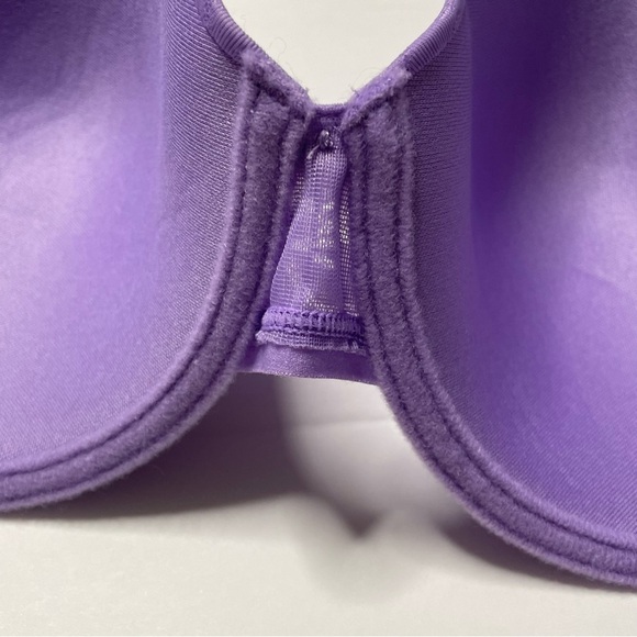 36D BRA Purple Natori 136059 Women Jacquard Contour Underwire Stretch Side 0263 - Picture 5 of 15